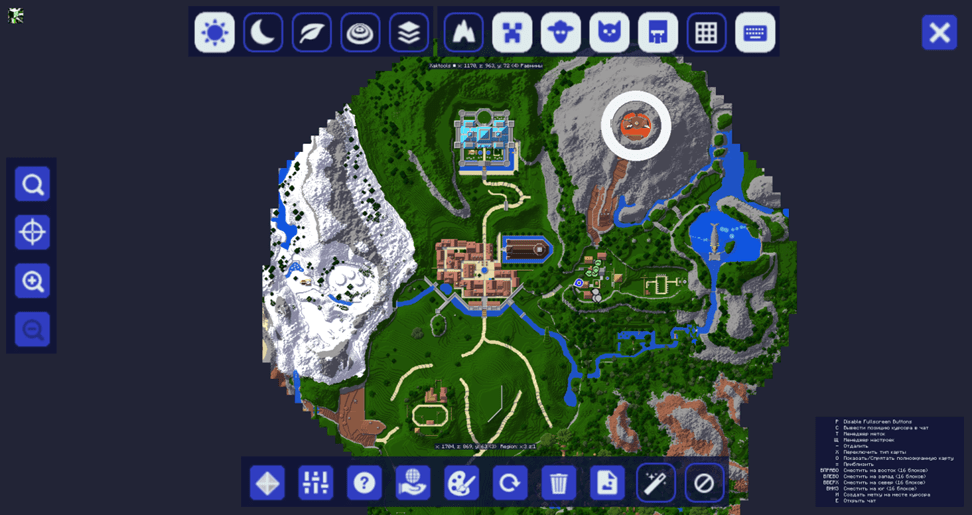 The Legend of Zelda Ocarina of Time Map 1.14.4 for Minecraft 