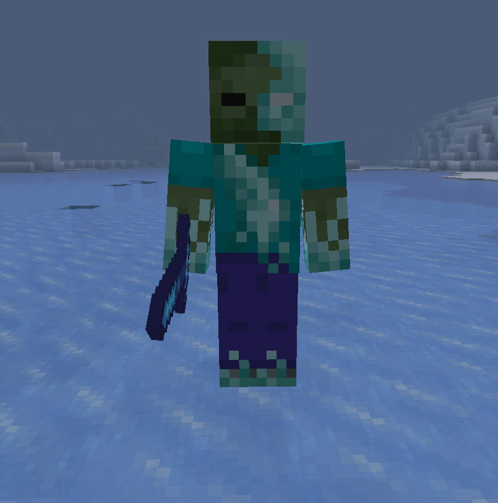 Frozen zombie