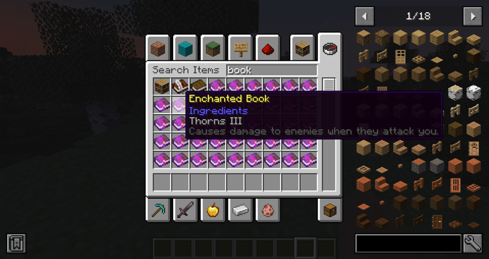 Enchanted items, How to craft enchanted items in Minecraft